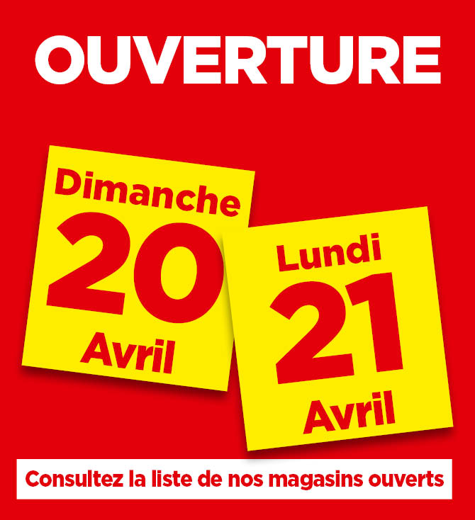 Ouvertures exceptionnelles - 20 et 21 avril 2025